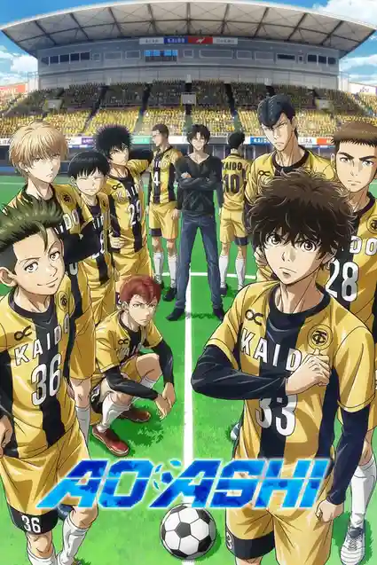 Download Aoashi (2022) Season 1 Dual Audio {Hindi Japanese} Disney+ Hotstar WEB Series 480p | 720p WEB DL 1 aoashi 2022
