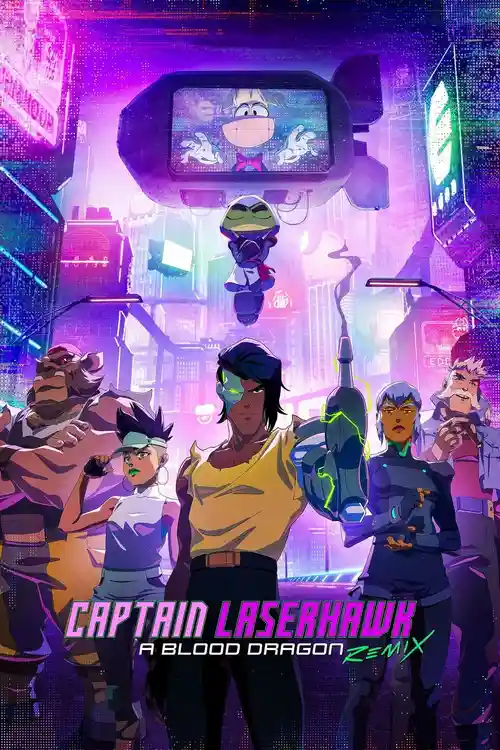 Download Captain Laserhawk: A Blood Dragon Remix β Season 1 (2023) Complete Netflix Original Multi Audio {Hindi English Japanese} 720p | 1080p WEB DL 4 captain laserhawk a blood dragon remix season 1 2023